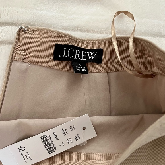 J. Crew tan mini skirt - Picture 3 of 4